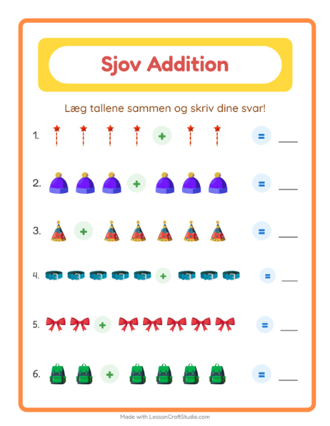 Plusopgaver – Tilbehør