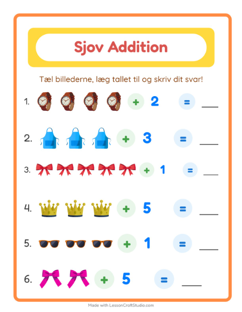 Plusopgaver – Tilbehør
