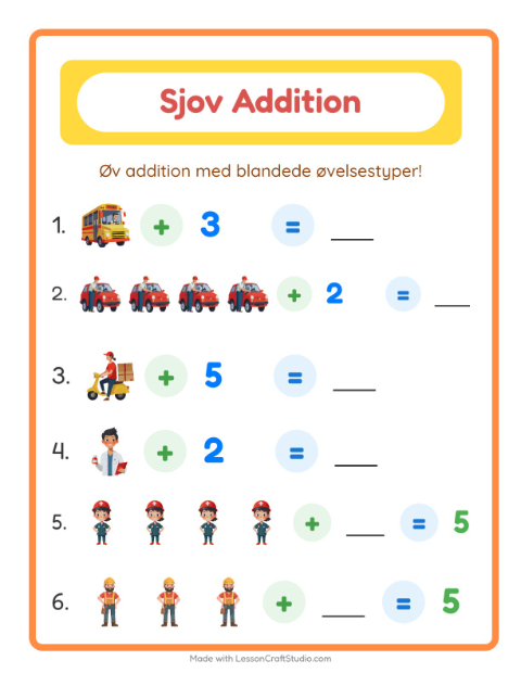 Plusopgaver – Erhverv