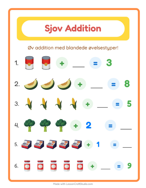 Plusopgaver – I supermarkedet