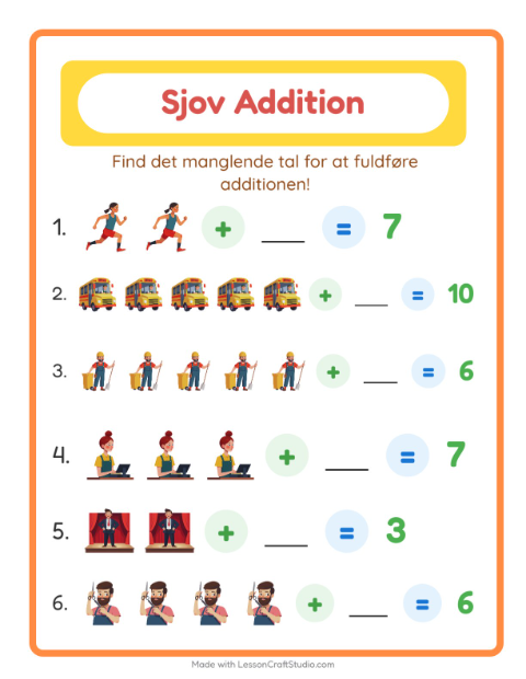 Plusopgaver – Erhverv