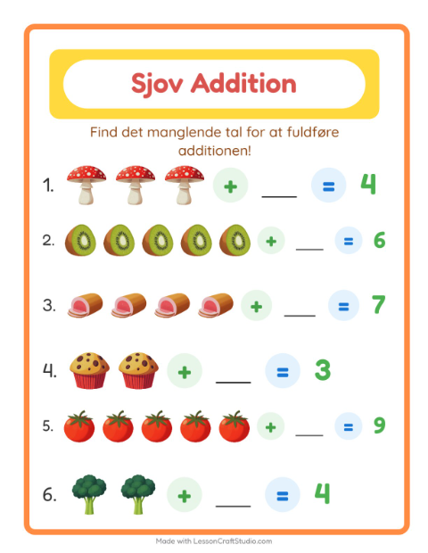 Plusopgaver – I supermarkedet