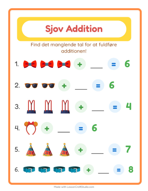 Plusopgaver – Tilbehør