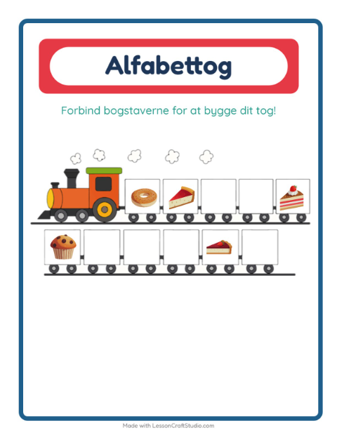 Alfabetisk rækkefølge – Bageri