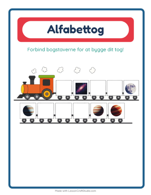 Alfabetisk rækkefølge – Rummet