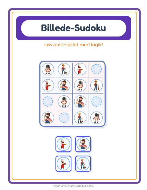 Sudoku let – Erhverv