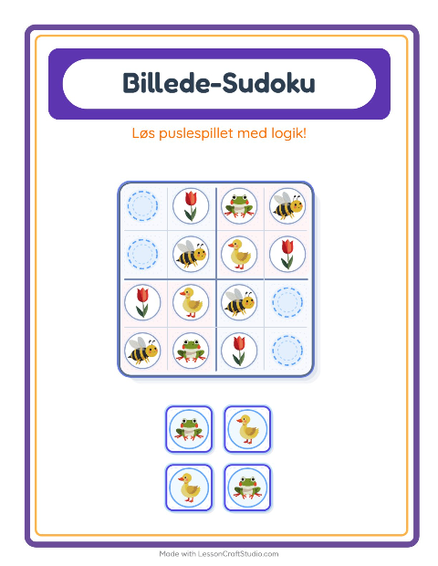 Sudoku let – Forår