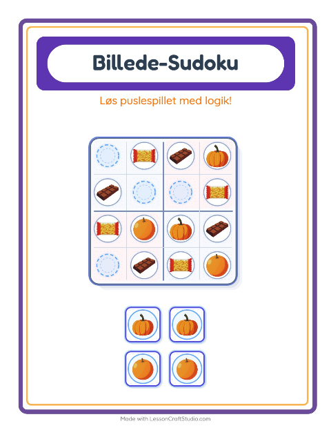 Sudoku let – I supermarkedet