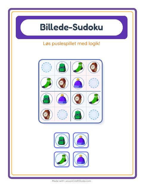 Sudoku let – Tilbehør