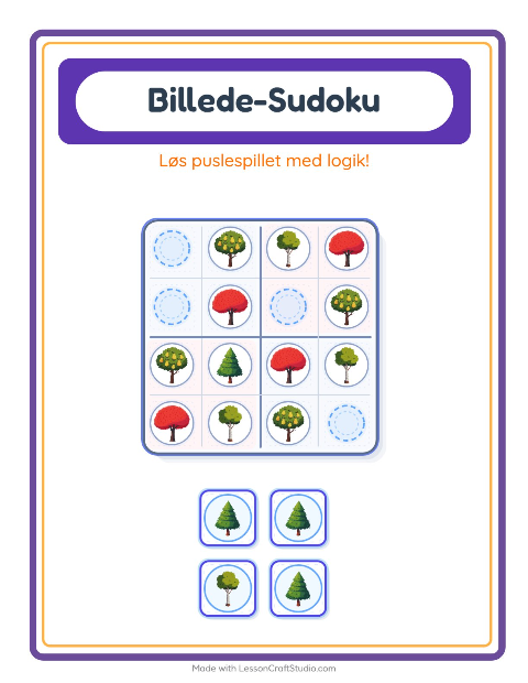 Sudoku let – Træer