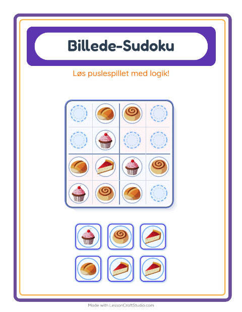 Sudoku mellem – Bageri
