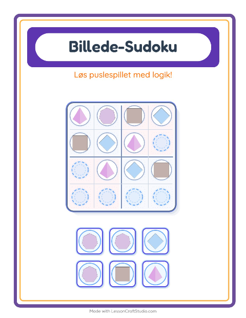 Sudoku mellem – Former