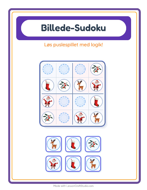 Sudoku mellem – Jul