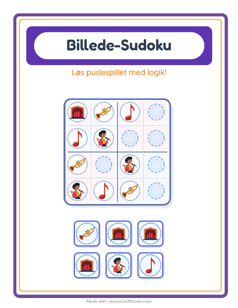 Sudoku mellem – Musik