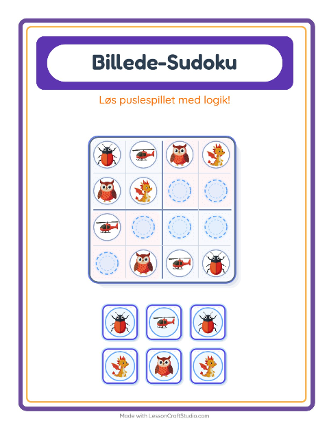 Sudoku mellem – Ting der flyver