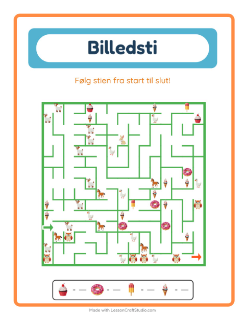 Labyrint – Desserter og slik