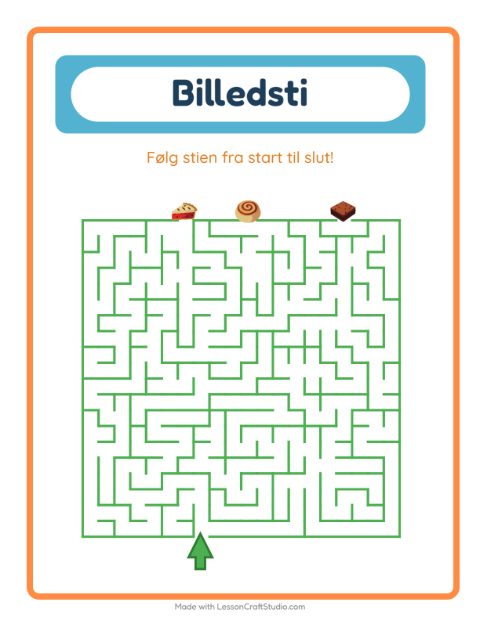 Vælg den rigtige vej – Bageri