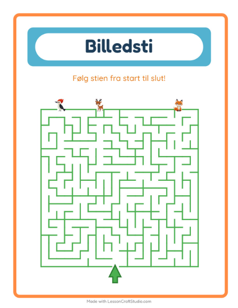 Vælg den rigtige vej – Dyr