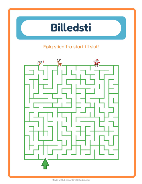 Vælg den rigtige vej – Jul
