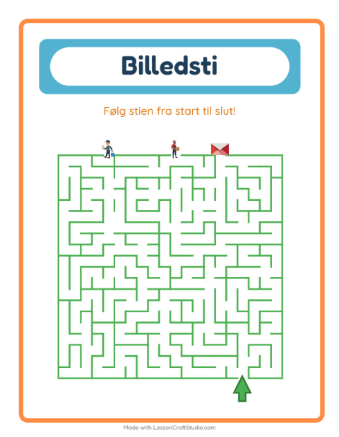 Vælg den rigtige vej – Postkontor
