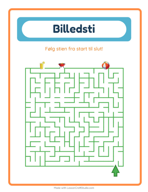Vælg den rigtige vej – Sommer