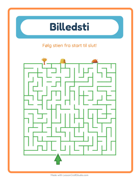 Vælg den rigtige vej – Thanksgiving