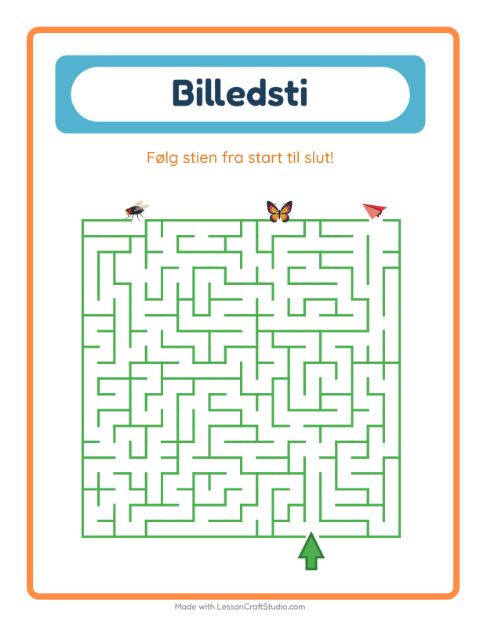 Vælg den rigtige vej – Ting der flyver