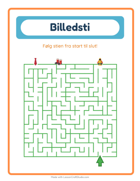 Vælg den rigtige vej – Tøj