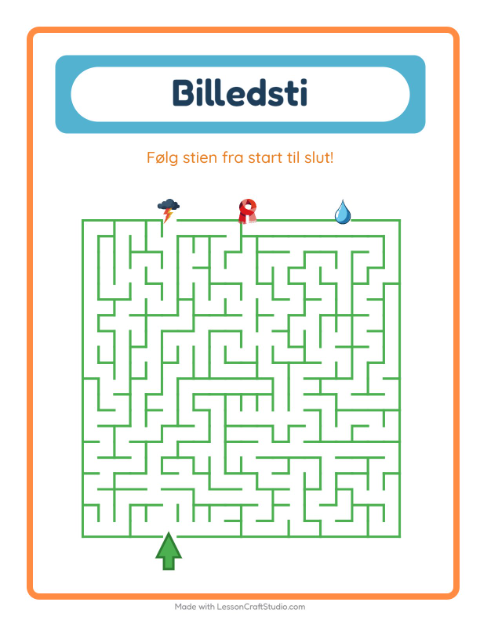 Vælg den rigtige vej – Vejr