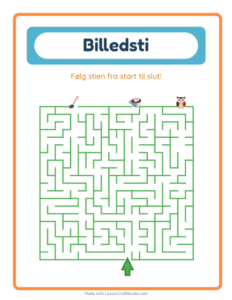 Vælg den rigtige vej – Vinter