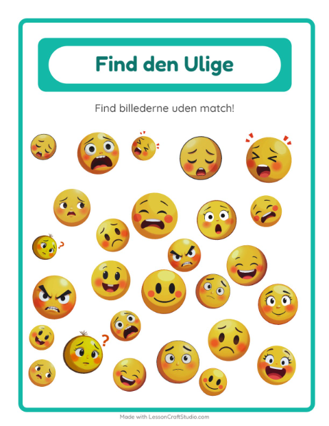 Find det anderledes – Følelser