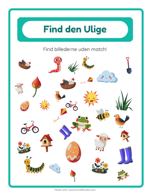 Find det anderledes – Forår