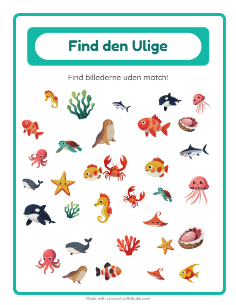 Find det anderledes – Havliv