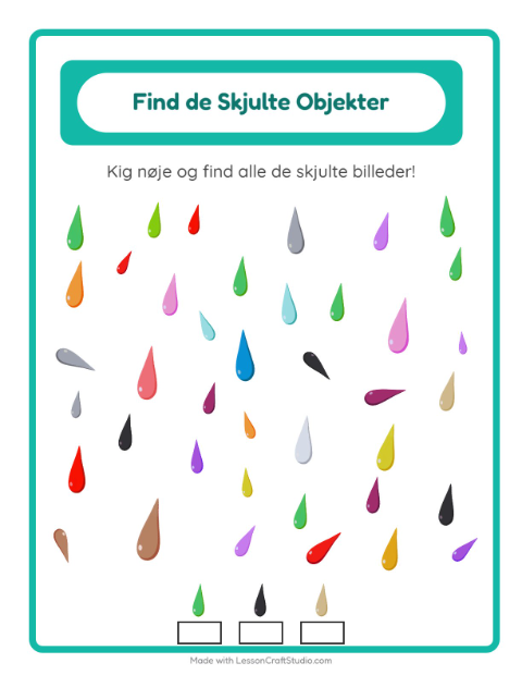 Find tingene – Farver