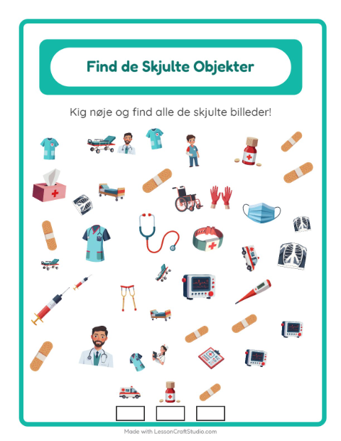 Find tingene – Hospital