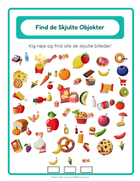 Find tingene – I supermarkedet