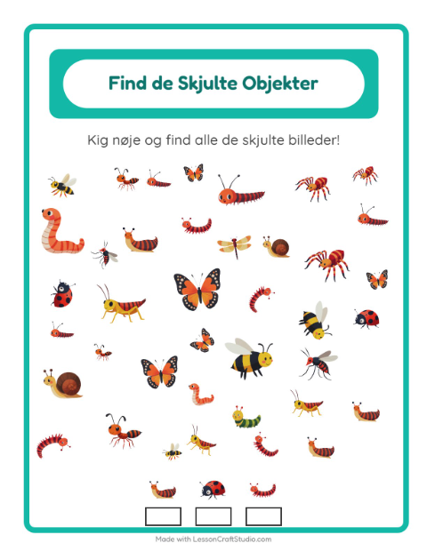 Find tingene – Insekter og kryb