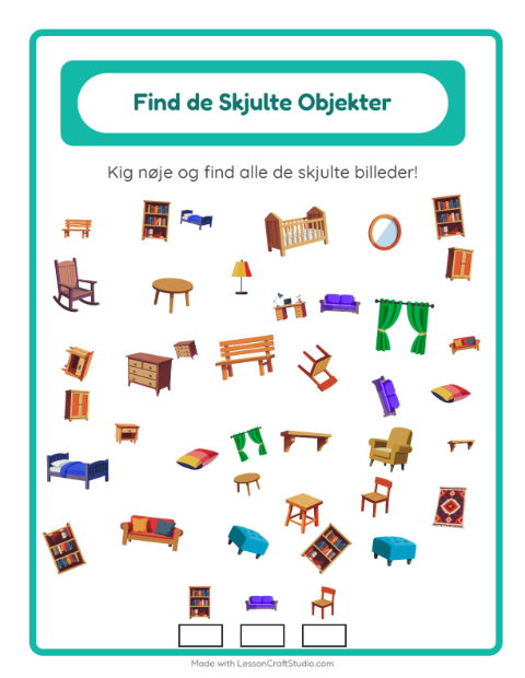 Find tingene – Møbler