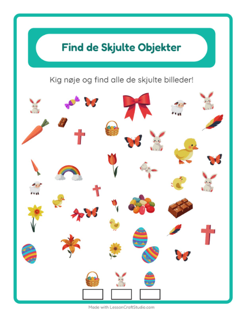Find tingene – Påske