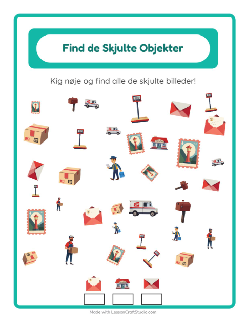 Find tingene – Postkontor