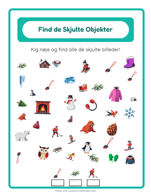Find tingene – Vinter