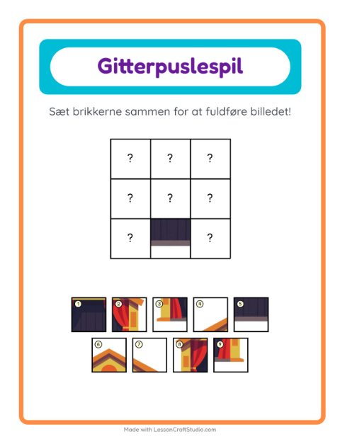 Billedbrikker – Aktiviteter