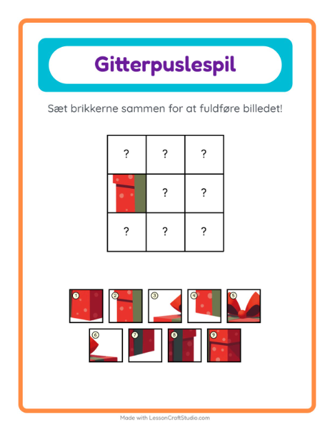 Billedbrikker – Jul