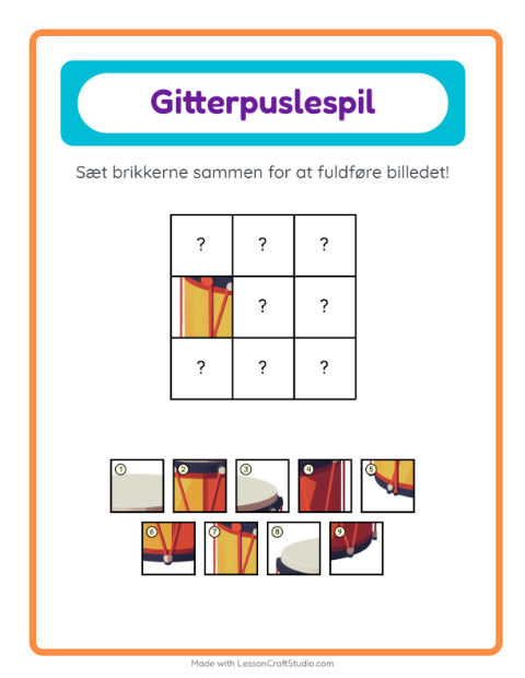 Billedbrikker – Musik