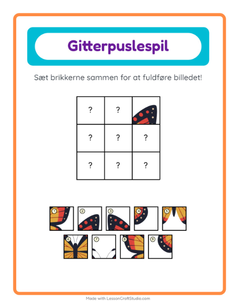 Billedbrikker – Ting der flyver