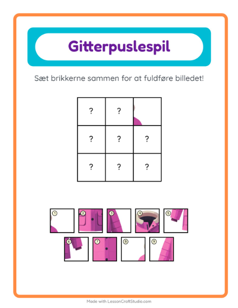 Billedbrikker – Vinter