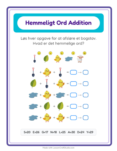 Hemmeligt ord – Forår