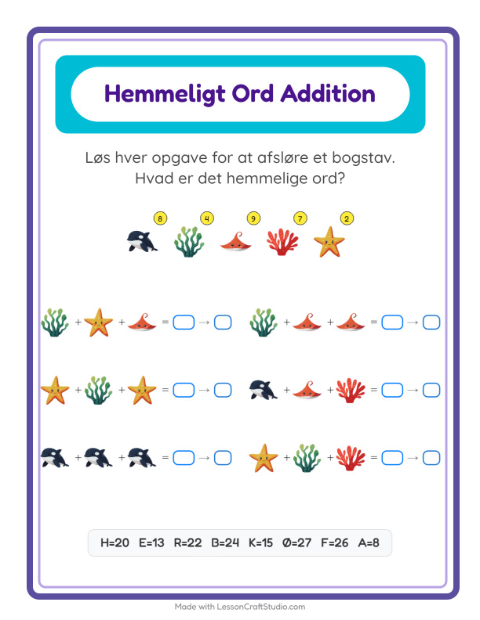 Hemmeligt ord – Havliv