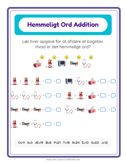 Hemmeligt ord – Hospital