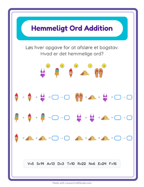 Hemmeligt ord – Sommer
